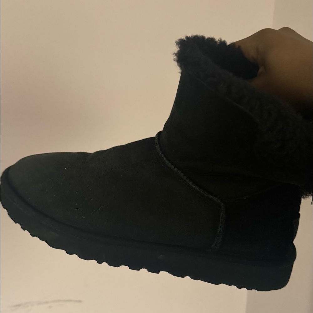 Ugg Women's Black Bailey Bow Boots